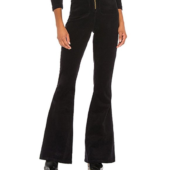 We Wore What 70’s Corduroy Retro Flare Jumpsuit - Picture 5 of 6